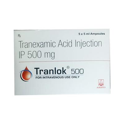 Tranlok 500mg Injection 5ml - Bleeding Disorders-Hae
