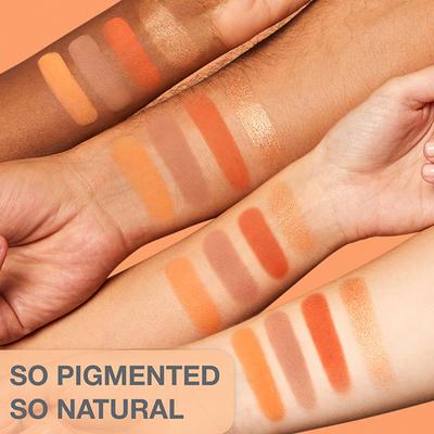 Huda Beauty Glowish Micro Mini Natural Eyeshadow Palette - Clay 4 gm - Eye Shadow Palettes