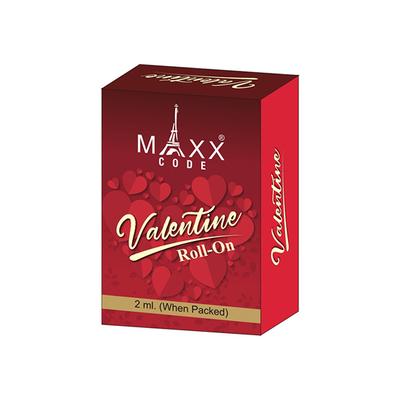 Maxxcode Perfume Roll-On - Valentine 2 ml - Men Deodorants/Roll-Ons