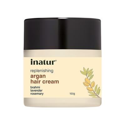 Inatur Moroccan Hair Cream - Argan Oil 125 gm - Hair Creams