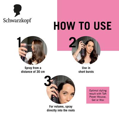 Schwarzkopf Taft Power Hair Spray 250 ml - Hair Sprays & Mists