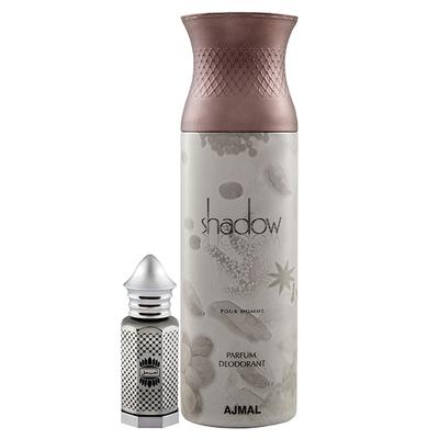 Ajmal Asher Concentrated Perfume Oil Oriental And Shadow Homme Deodorant Citrus Woody Fragrance 212 ml - Perfumes (Edt/Edp)