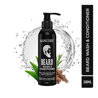 Mancode Beard Wash & Conditioner 200 ml - Beard Wash