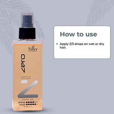 Silky Technobasics Zero Crystal Serum Liquid Crystals 125 ml - Hair Serums