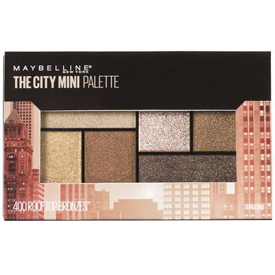Maybelline New York City Mini Eyeshadow Palette, Rooftop Bronze 6.1gm - Eyeshadow, Bases & Primers