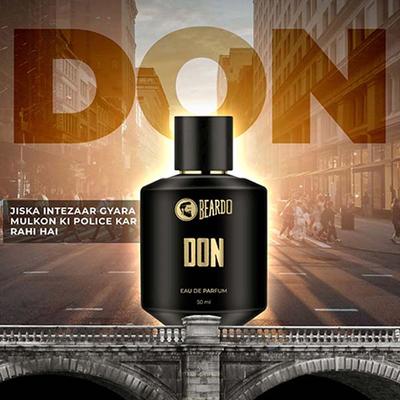 Beardo Don Perfume Edp Strong and Long Lasting Fragrance for Men 50 ml - Men Perfumes (Edt/Edp)