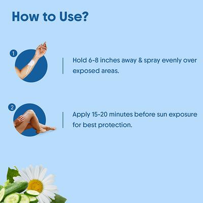 Aravi Organic Dual Mineral Sunscreen Body Spray with Zinc Oxide & Titanium Dioxide 100 ml - Face Sunscreen