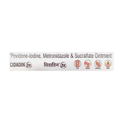 CIDADIN 3X Ointment 25g - Skin Infections-Ski