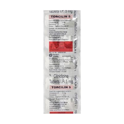 Torcilin 5mg Tablet 10'S - Hypertension-Cal