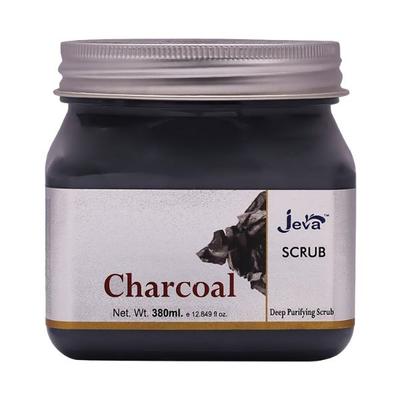 Jeva Charcoal Deep Purifying Scrub 380 ml - Scrubs & Exfoliants