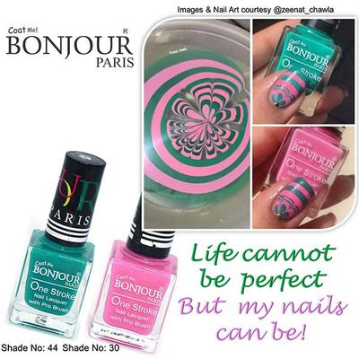 Bonjour Paris Coat Me Satin Matte Nail Polish - Baby Pink 9 ml - Nail Polish