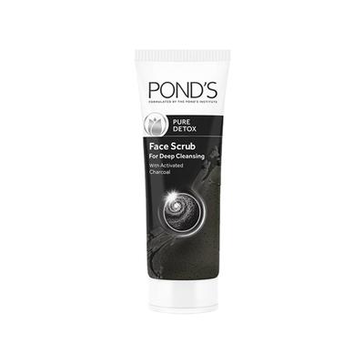 Pond's Pure Detox Face Gel Scrub, For Deep Cleansing 100 gm - Masks & Peels