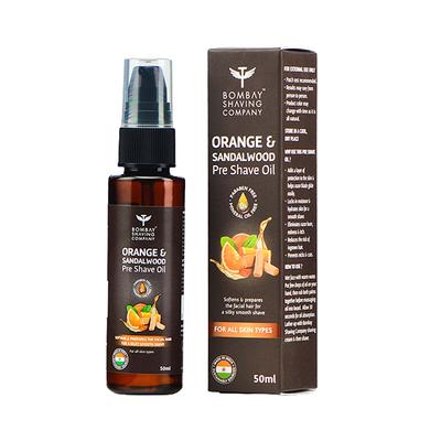 Bombay Shaving Company Orange and Sandalwood Pre Shave Oil 50 ml - Pre & Post Shaves