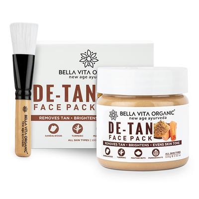 Bella Vita Organic De Tan Removal Face Pack 100 gm - Face Packs