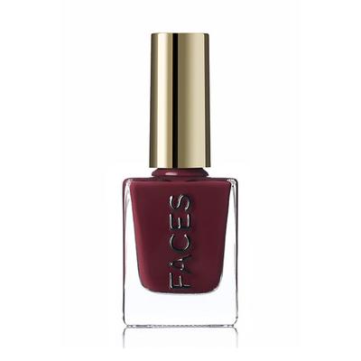 Faces Canada Belle De Luxe Nail Enamel Russian Maroon 63 9 Ml - Nail Polish