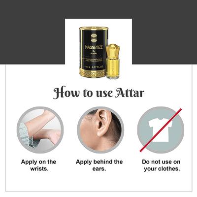 Ajmal Magnetize Concentrated Perfume Free From Alcohol for Men 5 ml - Men Perfumes (Edt/Edp)