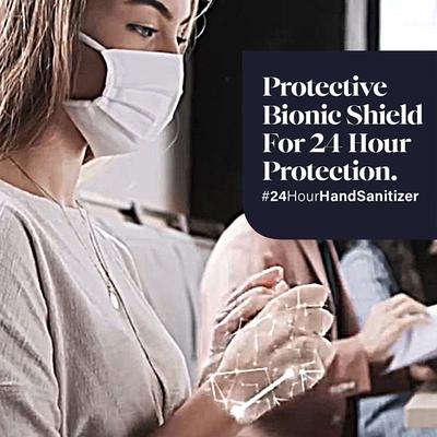 Just Human 24 Hour Protection Hand Sanitizer (Pack of 4 x 100 ml) - Hand Sanitizer