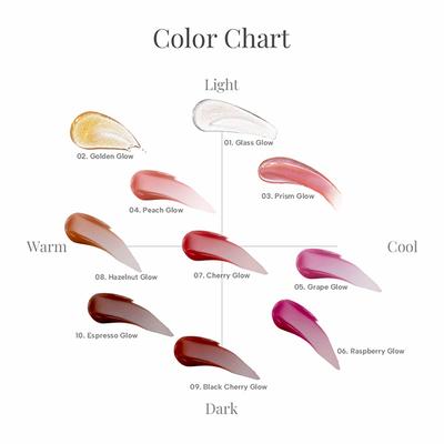 RAS Luxury Skincare Super Plump Lip Oil Gloss - Glass Glow 9 ml - Lip Glosses