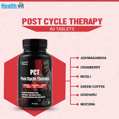 Healthvit PCT Post Cycle Therapy Tablet 60's - Bcaa Supplements