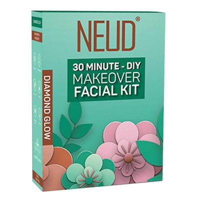 NEUD 6-Step DIY Makeover Facial Kit for Salon-Like Glow at Home 60 gm - Facial Kits