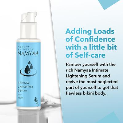 Namyaantimate Lightening Serum Combo (Intimate Lightening Serum, 100gm and Haldi Chandanntimate Lightening Serum for Men and Women), 100gm 2's - Intimate Hygiene
