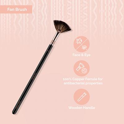 Miss Claire M24 - Fan Brush (Rose Gold) 1's - Face Brush
