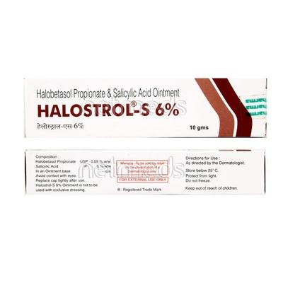 Halostrol S 6% Ointment 10gm - Skin Infections-Toc