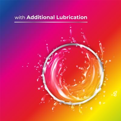 Skore 1500+ Raised Dots Condoms - Shades 3's - Plain/Flavoured Condoms