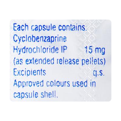 Skelebenz 15mg Capsule 10'S - Muscle Cramps/Spasticity-Mus