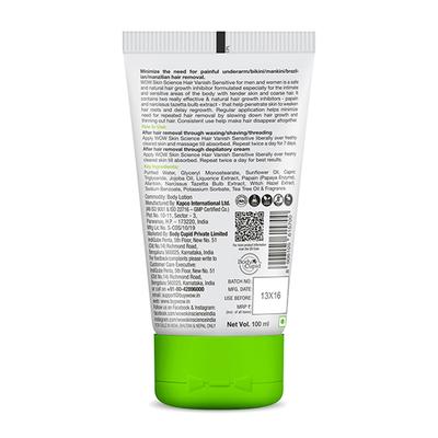 WOW Skin Science Hair Vanish Sensitive 100 ml - Shaving & Hair Removal