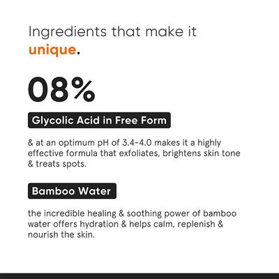 Minimalist 08% Glycolic Acid Exfoliating Liquid 150 ml - Face Moisturizers