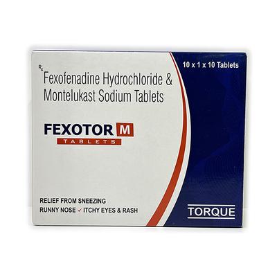 FEXOTOR M Tablet 10's - Allergies-Ant