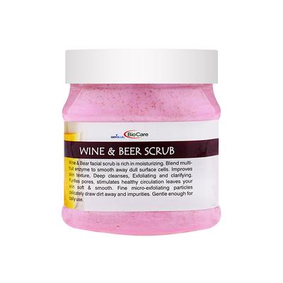 Gemblue Biocare Face Scrub - Wine & Beer 500 ml - Face Scrubs