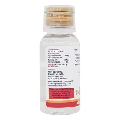 Ascoril Flu Syrup 60ml - Cough And Cold-Cou