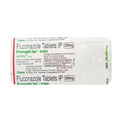 Fungicip 200mg Tablet 1'S - Fungal Infections-Anf