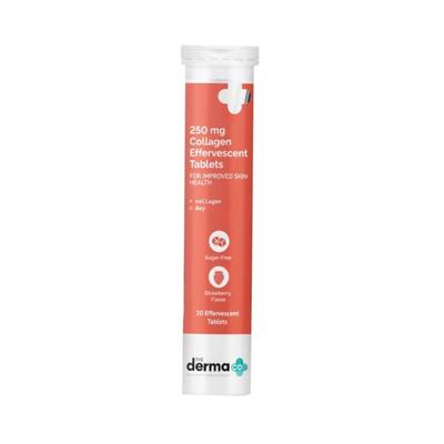 The Derma Co. 250 mg Collagen Effervescent Tablets 100 gm - Calcium And Minerals