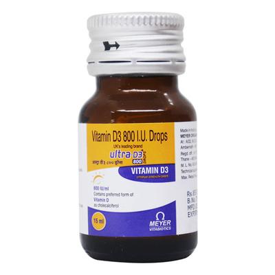 Ultra D3 800IU Drops 15ml - Supplements-Vit