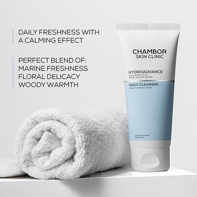 Chambor Skin Clinic Hydroadvance Gel Cleanser, Hydrating Face Wash with Hyaluronic Acid 100 ml - Face Wash & Cleansers