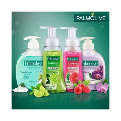Colgate-Palmolive, Palmolive Naturals Sea Minerals Liquid Hand Wash, Dispenser Bottle, Remove 99.9% of Germs, Refreshing Fragrance 250 ml - Hand Wash & Soaps