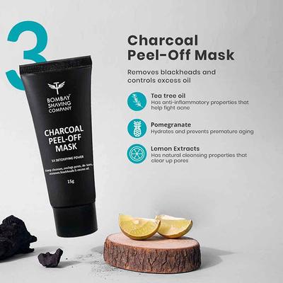 Bombay Shaving Company Activated Charcoal Mini Facial Starter Kit 1's - Facial Kits