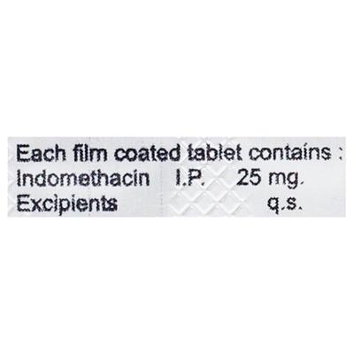 Indofen 25mg Tablet 10'S - Pain relief-Nsa
