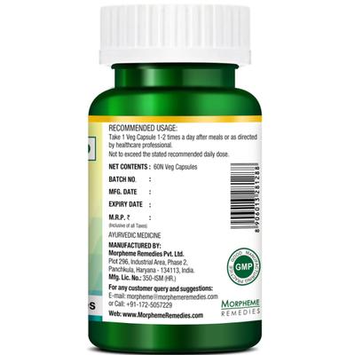 Morpheme Remedies Mucuna Pruriens 500 mg Veg Capsules 60's - Sexual Care
