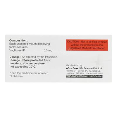 D BOSE 0.3 Tablet 15's - Diabetes-Ant