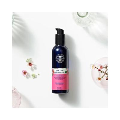 Neal'S Yard Remedies Wild Rose Shower Oil 200 ml - Shower Gels & Body Wash