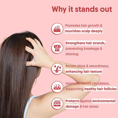 Aravi Organic Batana Hair Oil for Hair Growth with Pumpkin Oil - Derived from American Oil Palm Nut 200 ml - Hair Oils