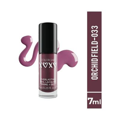 Colorbar XOXO Everlasting Prime Gel Nail Lacquer-Orchid Field 7 ml - Nail Polish