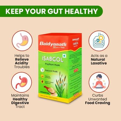 Baidyanath Isabgol (Psyllium Husk) Powder 200 g - Speciality Medicines