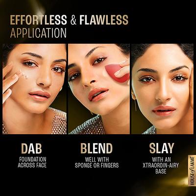 Lakme Xtraordin-airy Mattereal Mousse Foundation, 03 Golden Sand, 25gm - Foundation