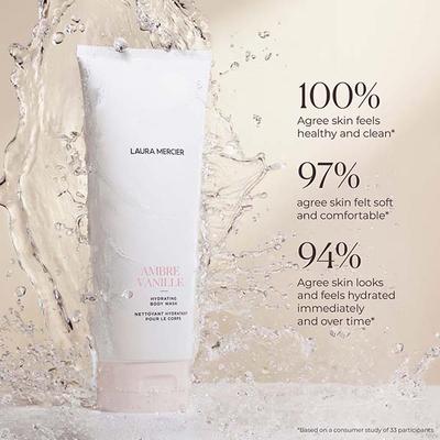Laura Mercier Ambre Vanille Hydrating Body Wash 200 ml - Shower Gels & Body Wash