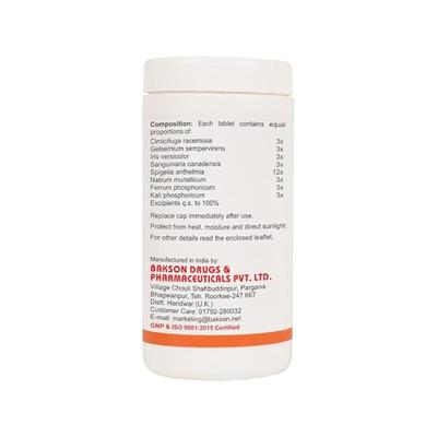 Bakson's Mig Aid Tablet 110 g - Speciality Medicine